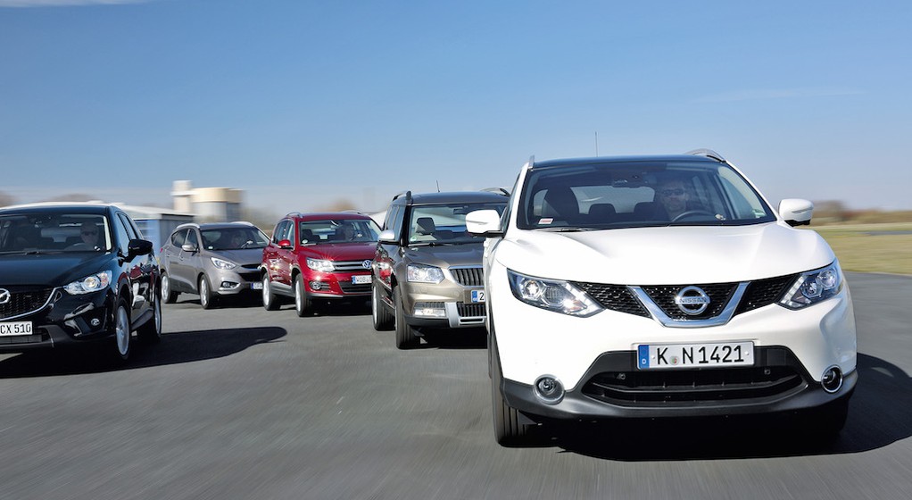 Kompaktowe SUV-y z dieslem - porównanie