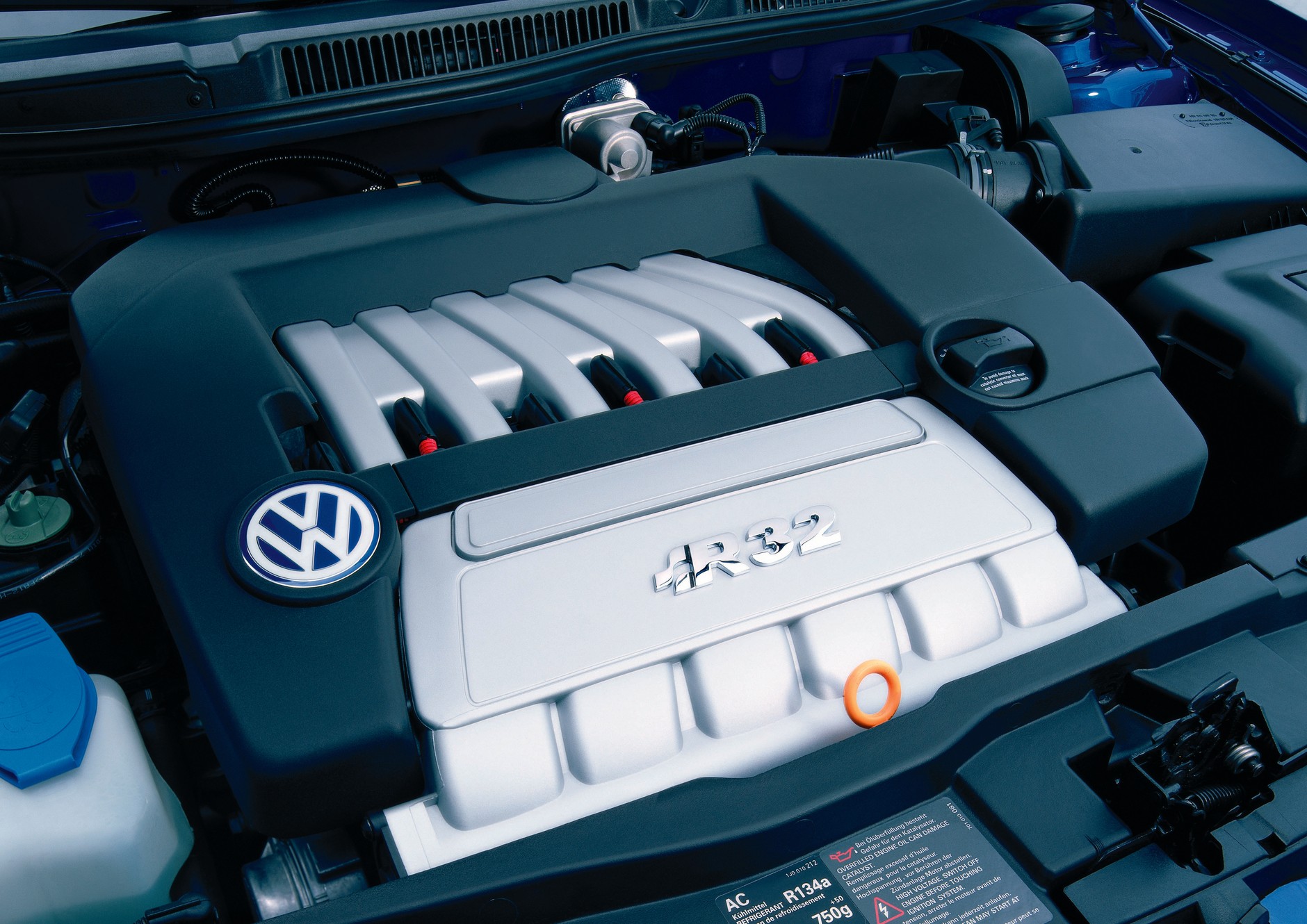 Silnik VR6 w Golfie R32