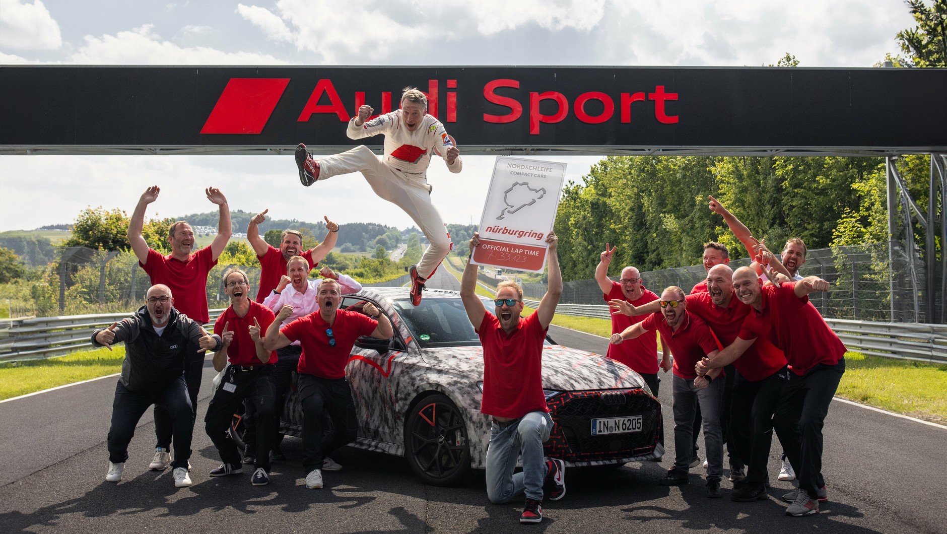 Rekord okrążenia Audi Sport w segmencie aut kompaktowych