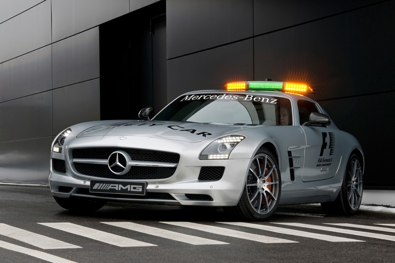 Mercedes SLS AMG to najszybszy safety car świata, ale znalazłem jeszcze kilka ciekawszych