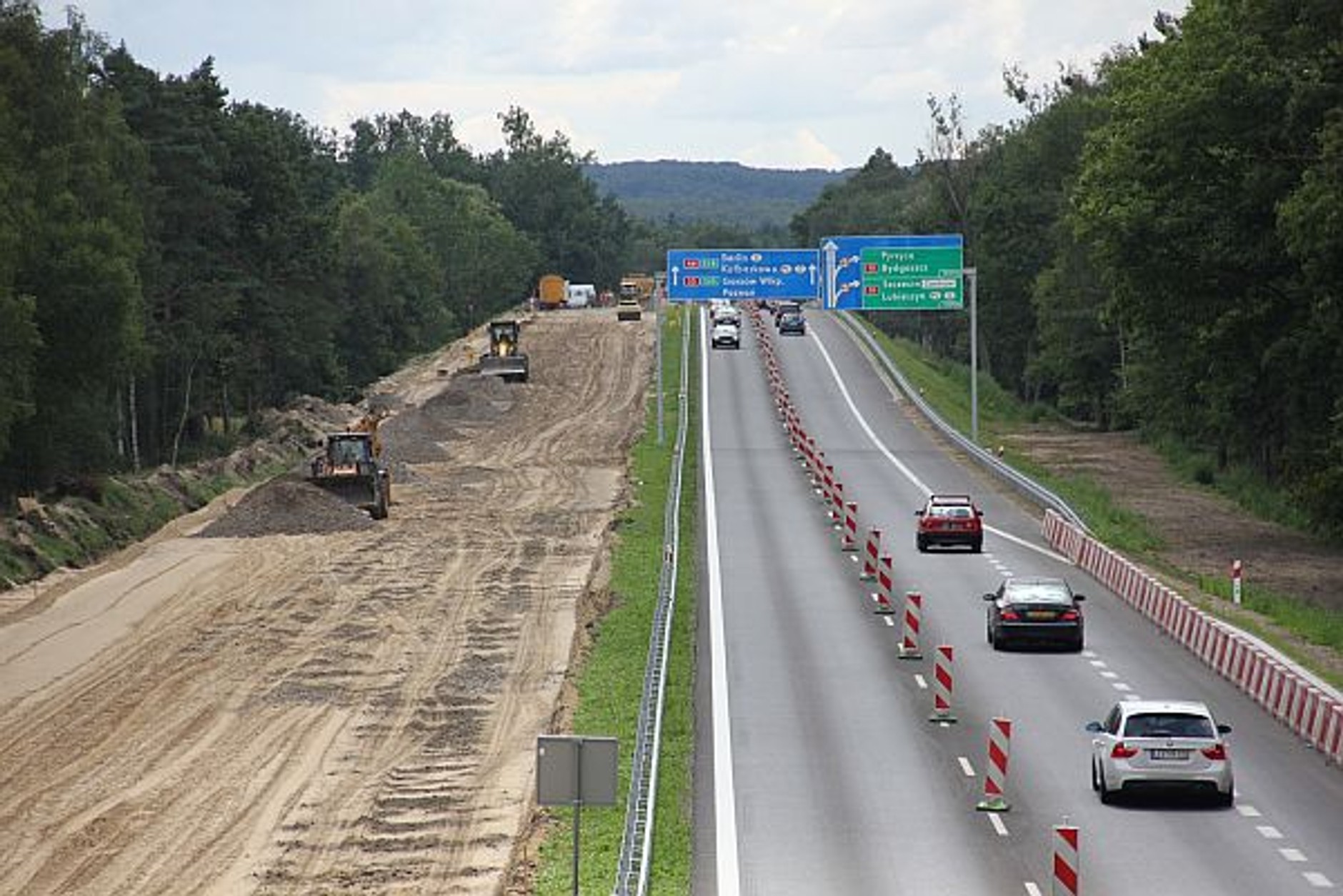 Autostrada A6 w remoncie