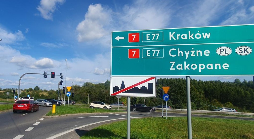 W Myślenicach powstanie nowy węzeł. Ma ułatwić wjazd na zakopiankę