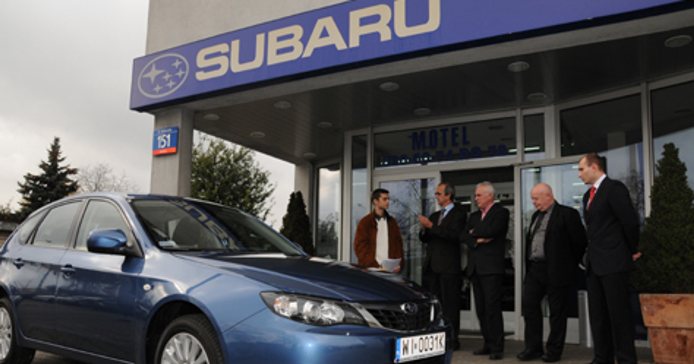 Subaru Impreza już u zwycięzcy - Relacja z przekazania nagrody głównej