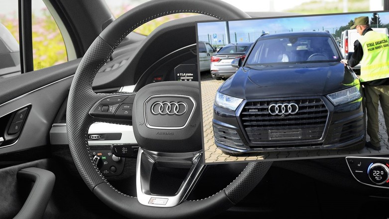 Straż Graniczna poinformowała o odzyskaniu Audi Q7