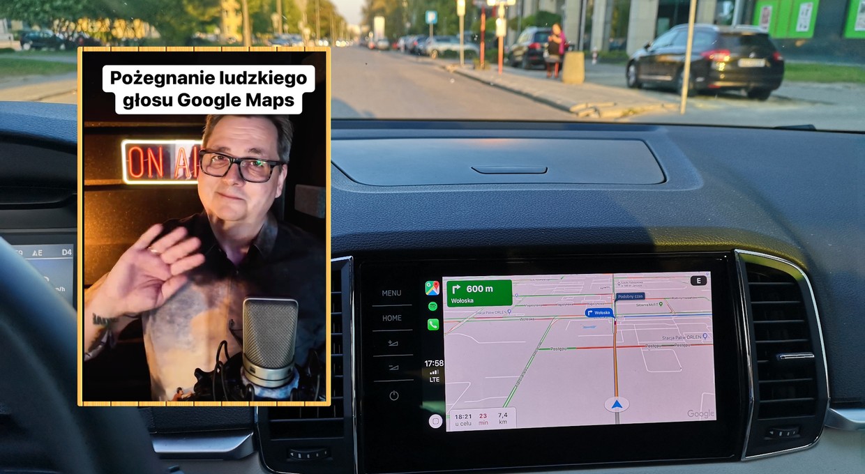 Zmiana w Google Maps w Polsce. Zniknął znany głos