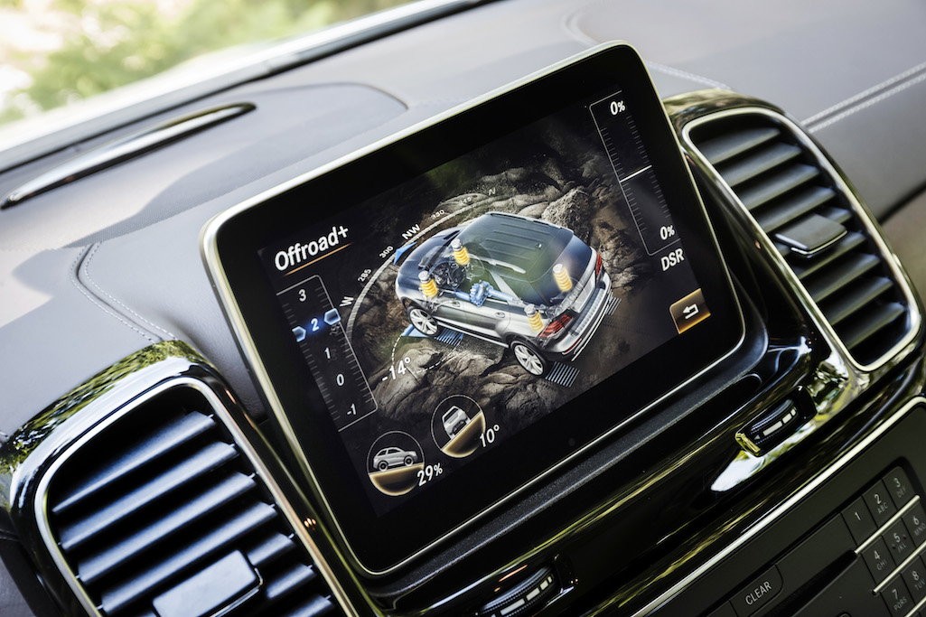 Mercedes GLE - papier ścierny plus aksamit