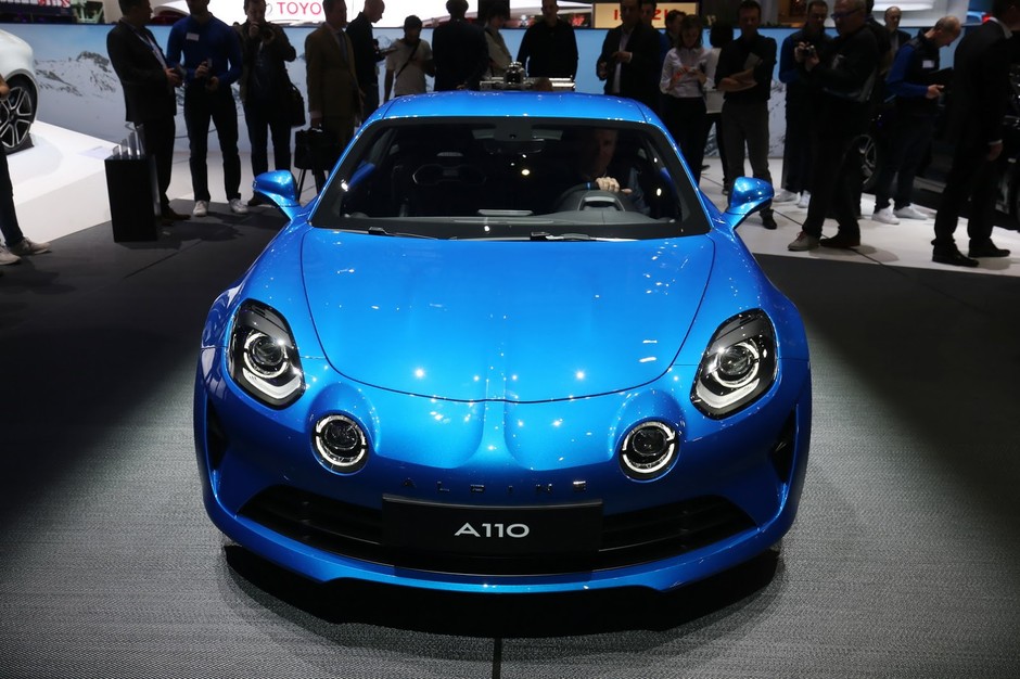 Alpine A 110 na salonie w Genewie