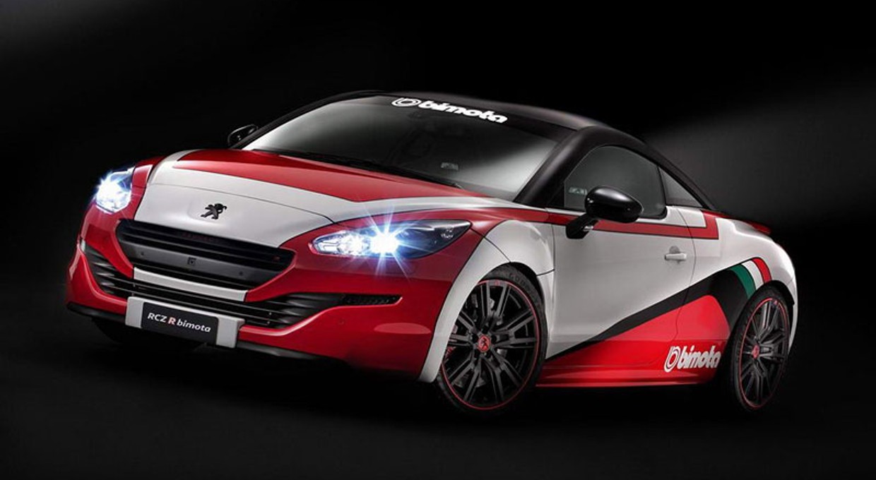 Peugeot RCZ R Bimota o mocy 305 KM