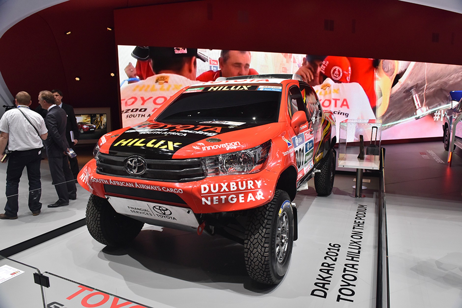 Toyota Hilux zdobyła miejsce na podium Rajdu Dakar 2016