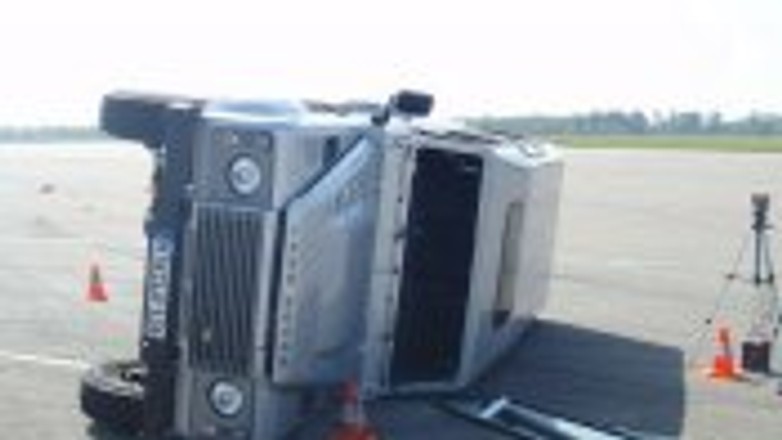 Defender nie zaliczył "testu łosia"