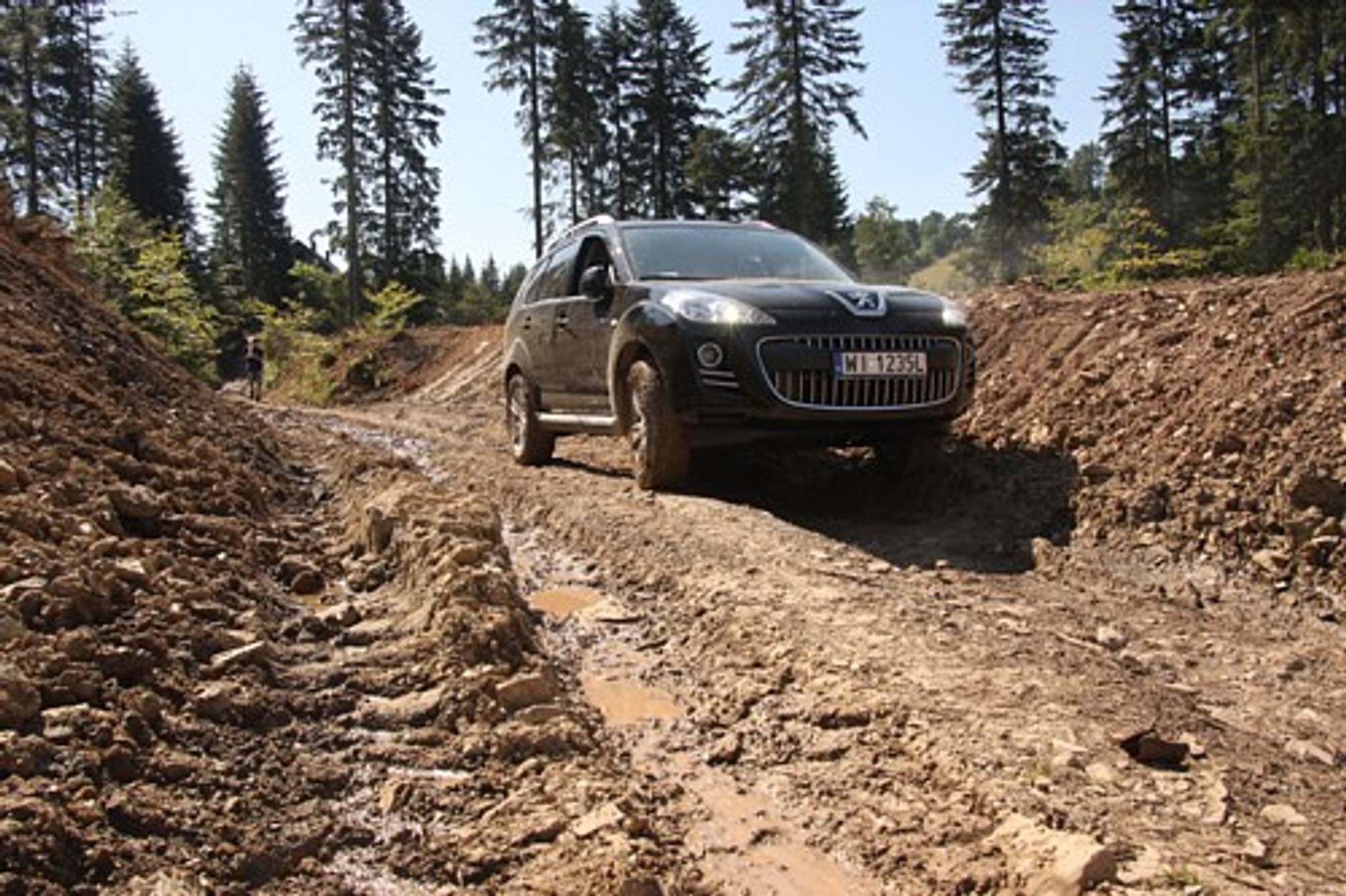 Peugeotem 4007 po Beskidzie żywieckim