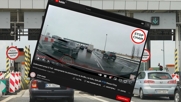 e-TOLL: zniknęły szlabany, zaczęły się niebezpieczne sytuacje [Nagranie]