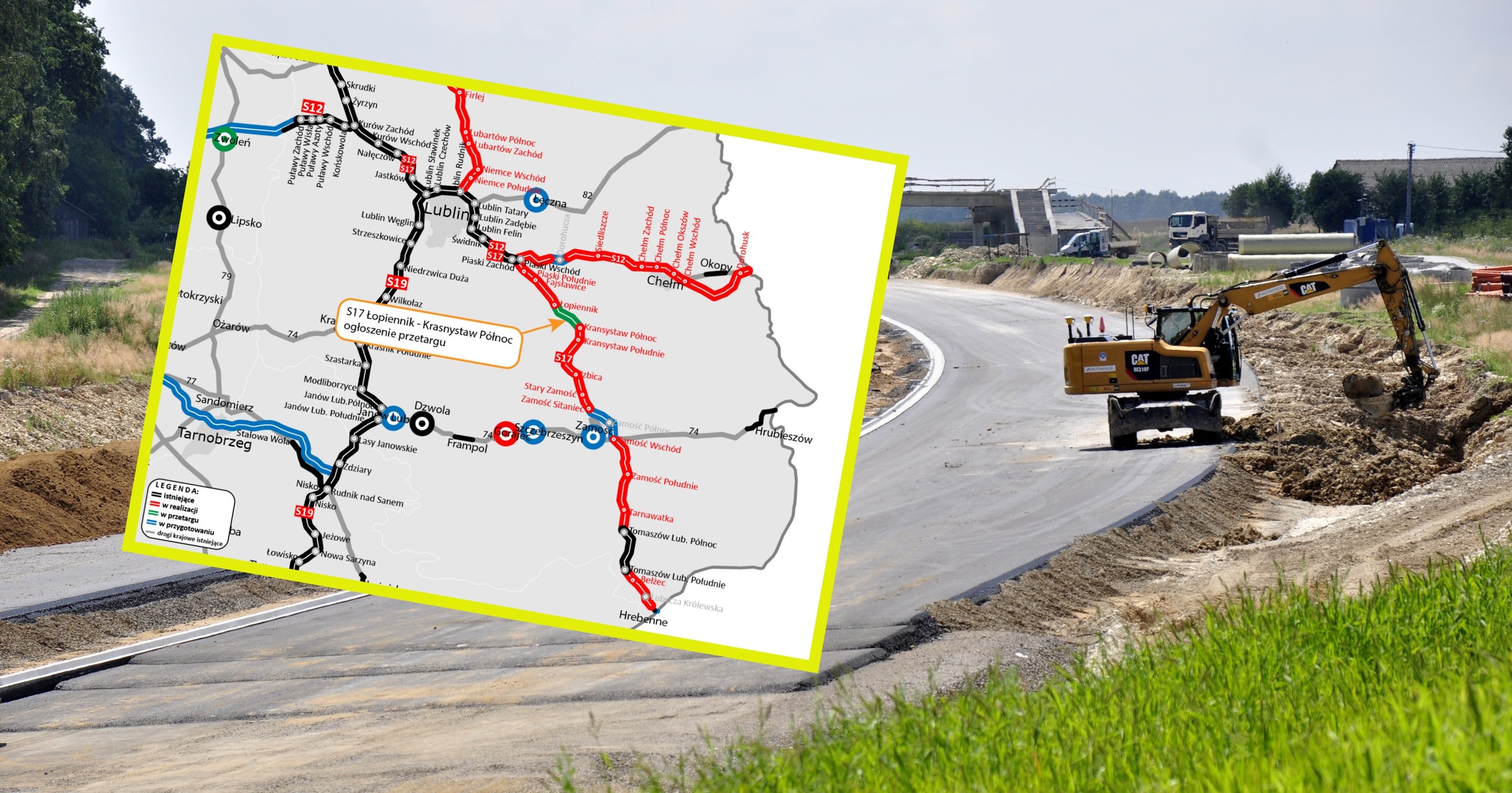 S17 w woj. lubelskim