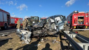 Wypadek na ekspresówce. Zginął lokalny dziennikarz