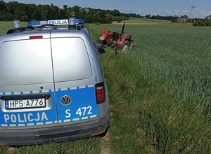 Pijany uciekał traktorem przed policją. We krwi miał morze alkoholu