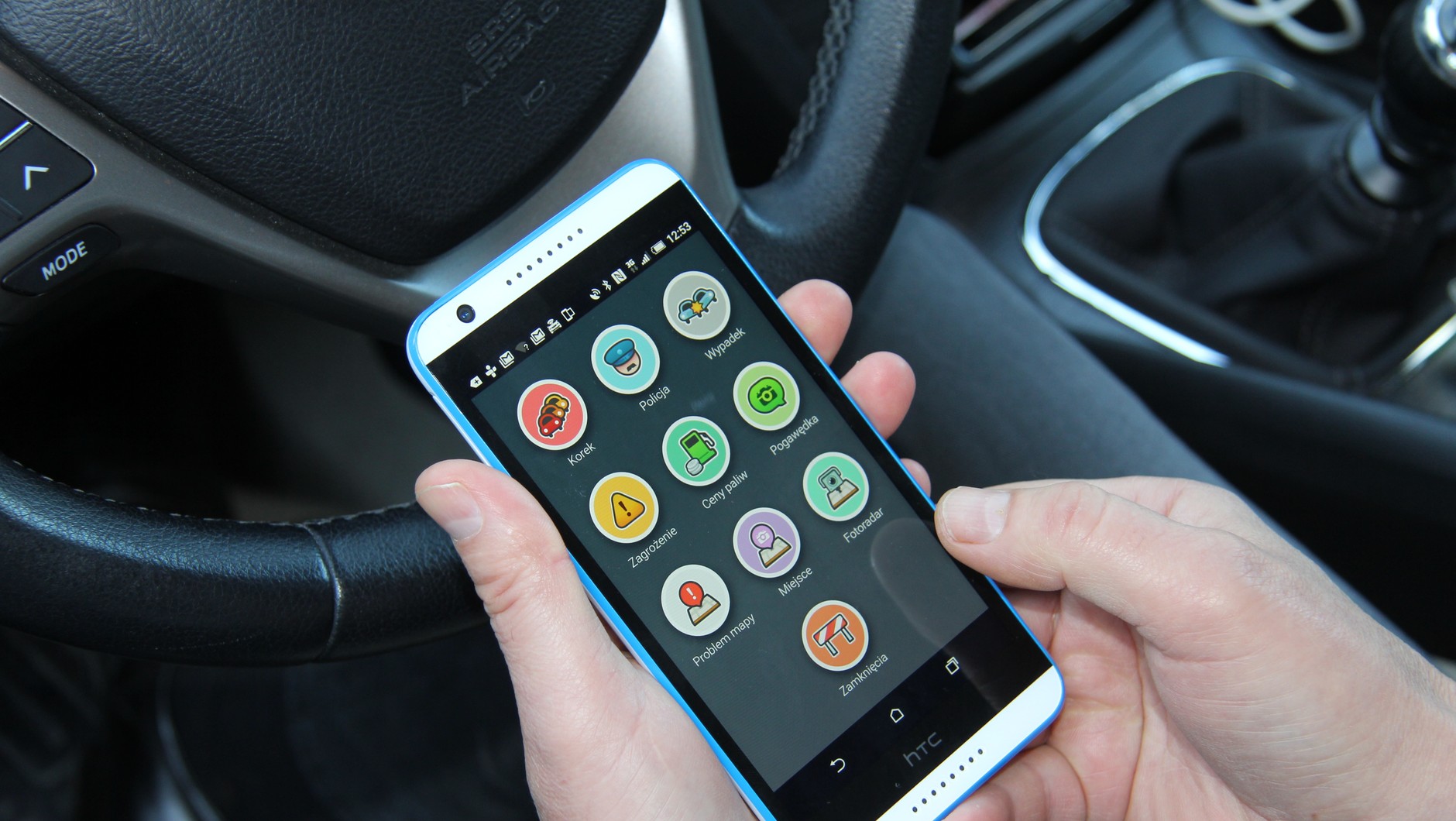 Waze w wersji dla systemu Android