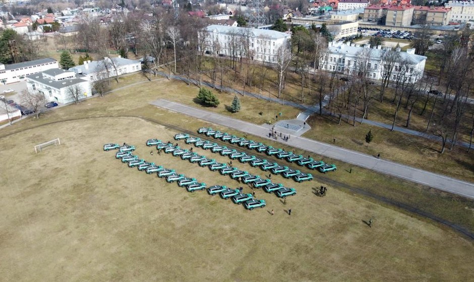 Straż Graniczna dostała samochody terenowe. Będą służyć głównie na wschodniej granicy