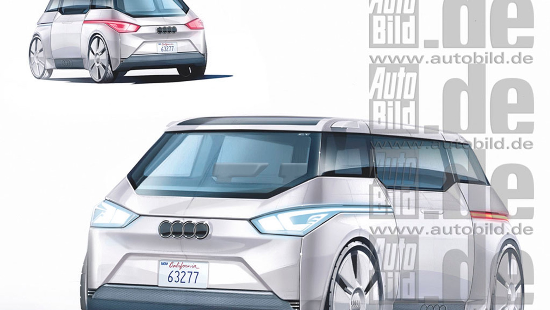 Przód identyczny z tyłem? W pełni autonomiczne Audi City może jeździć w obu kierunkachz taką samą prędkością – fotele we wnętrzu obrócą się automatycznie