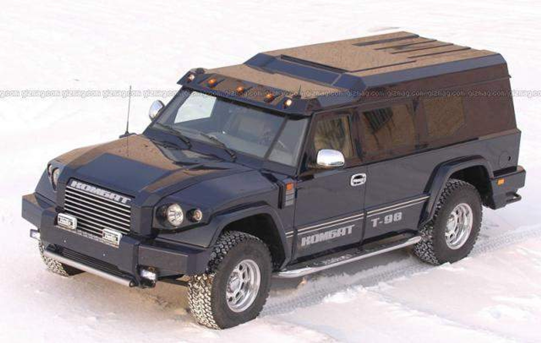 Combat T-98: rosyjski pogromca Hummerów