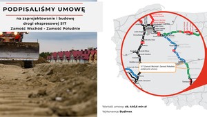 Rusza budowa S17 na południe od Zamościa. Wiemy, kiedy droga ma być gotowa