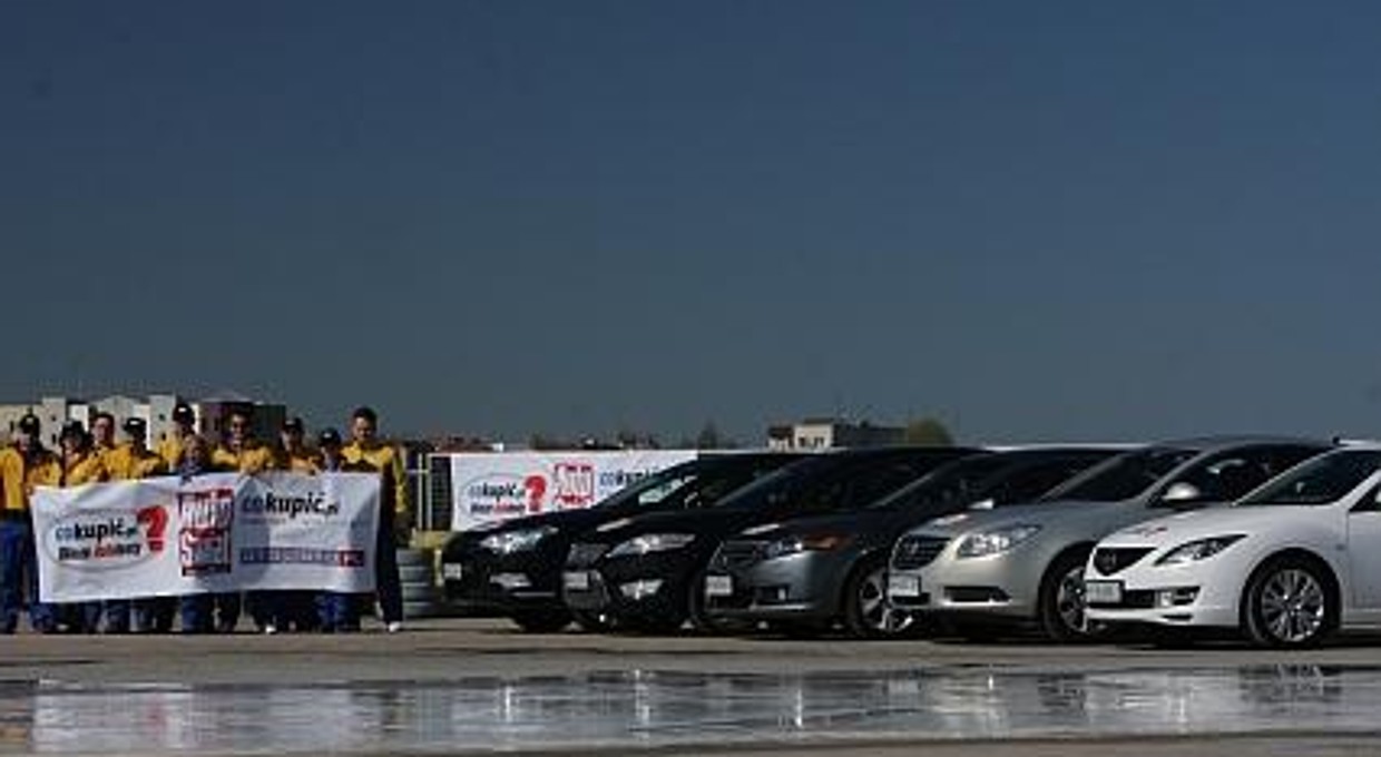 Porównanie 5 limuzyn - 10 kierowców ocenia praktyczność oraz wygląd testowanych aut