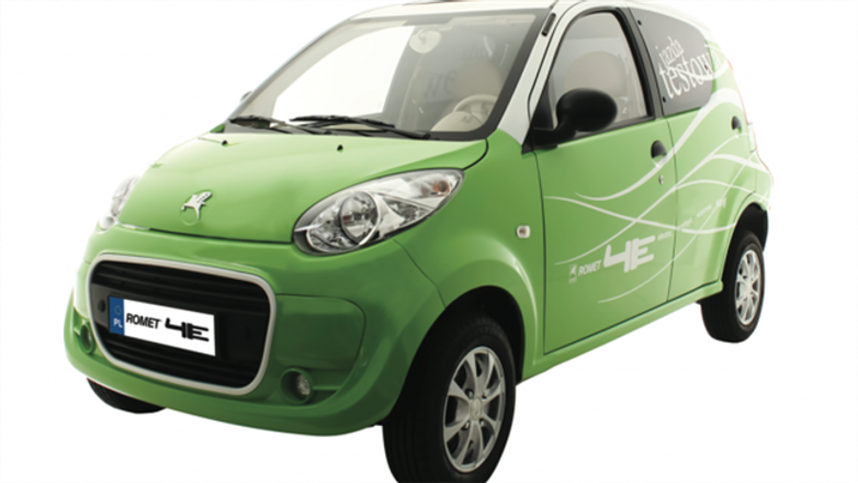 Tak wygląda Romet 4e - Polski minisamochód!