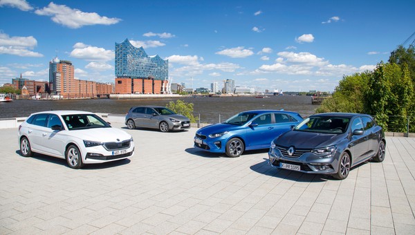 Porównanie - Kia Ceed, Hyundai i30, Renault Megane i Skoda Scala