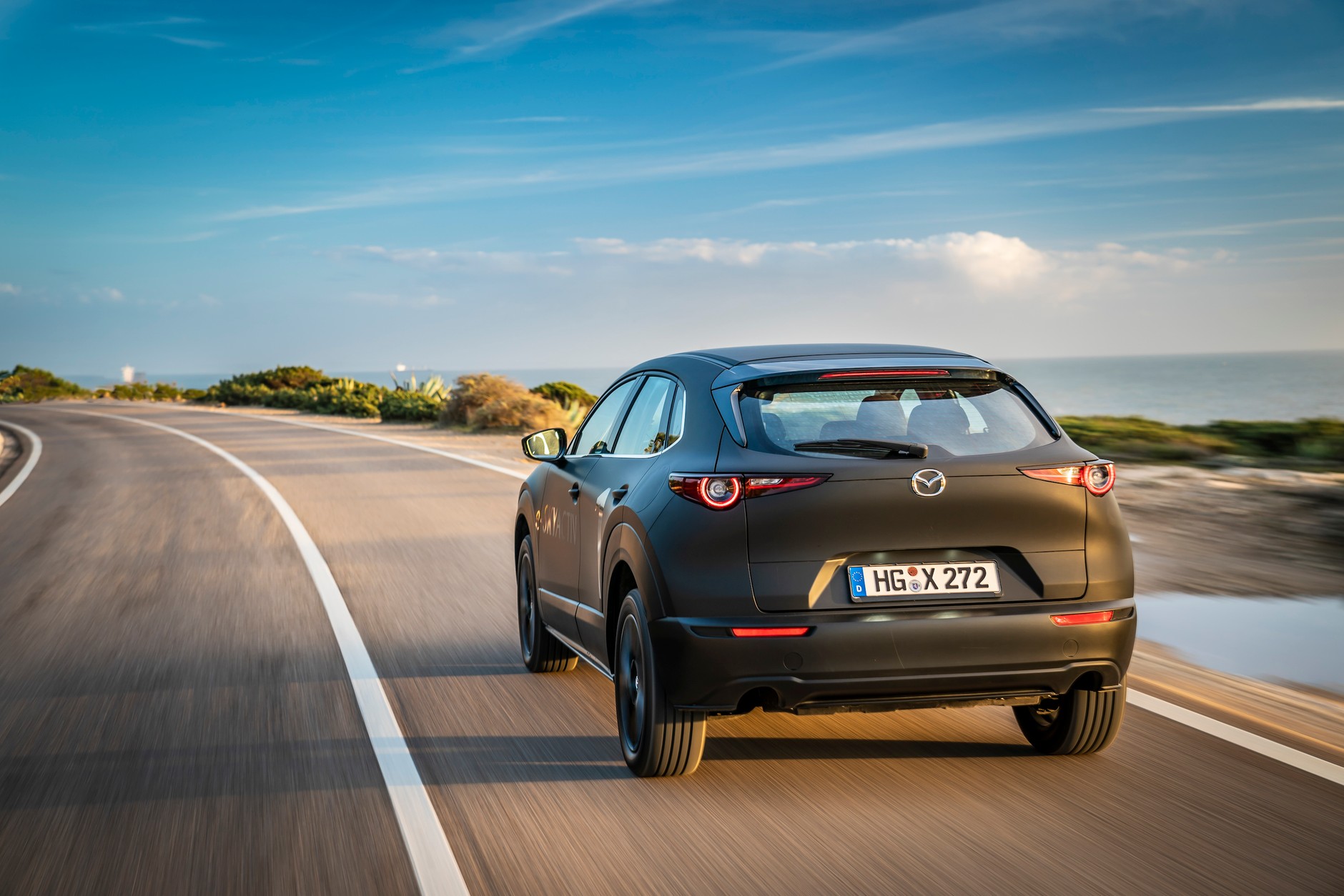 Jeżdżący prototyp Mazdy MX-30