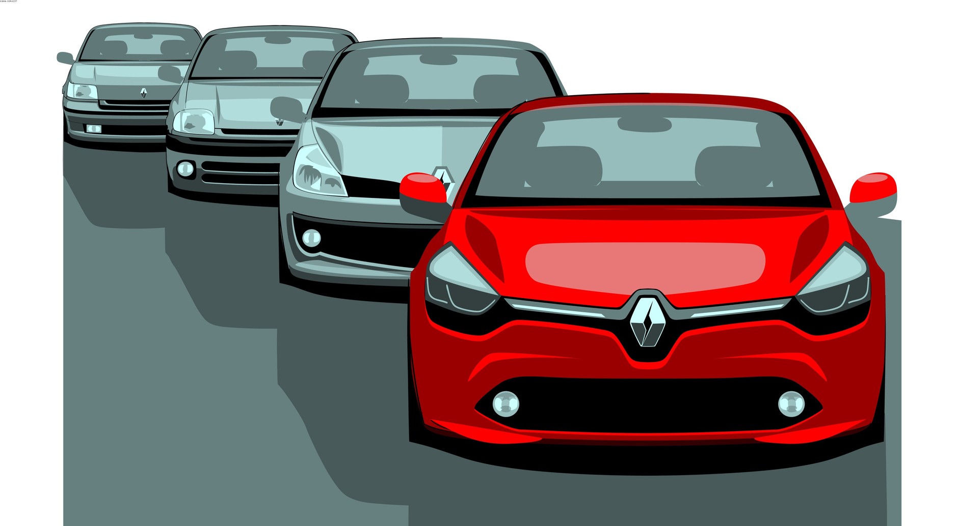 Renault Clio - cztery generacje