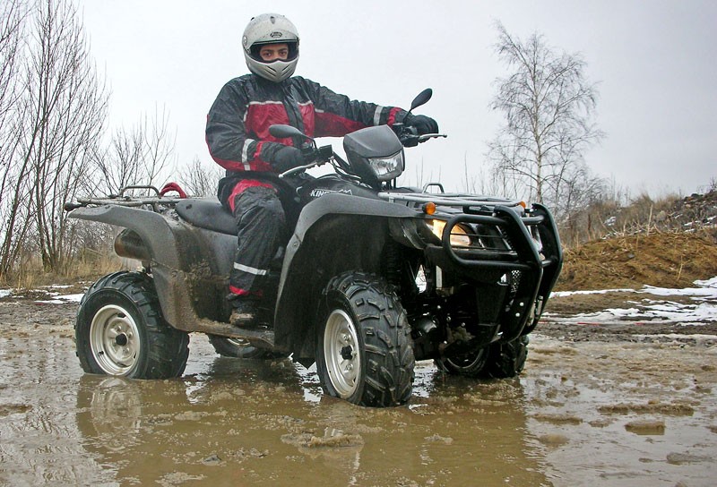 Suzuki Kingquad LTA 750 AXi LE 4x4 – śnieżne szaleństwo