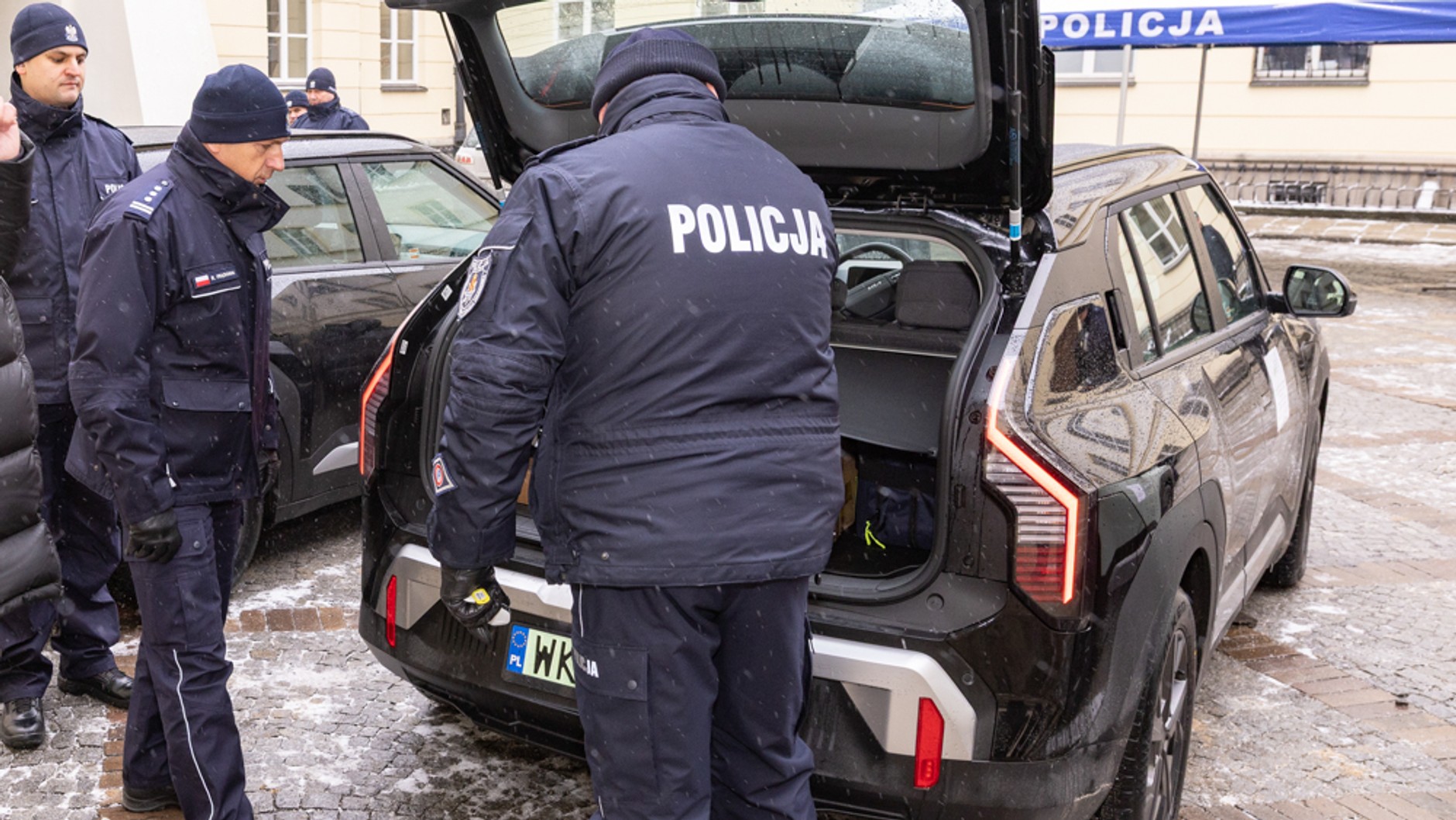 Uroczyste przekazanie pojazdów