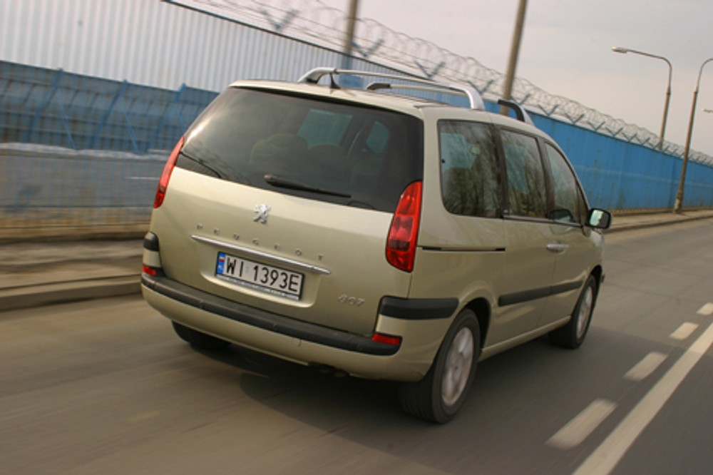 Peugeot 807 2.2 HDI - Słabeusz z pozoru