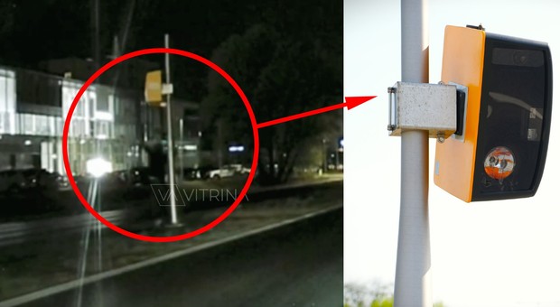 Jest film z niszczenia fotoradaru z Warszawy. Wandal może ponieść konsekwencje