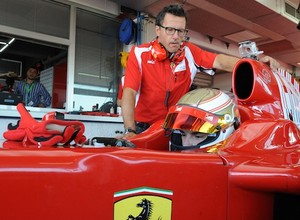 Bartłomiej Mirecki na testach Ferrari Driver Academy