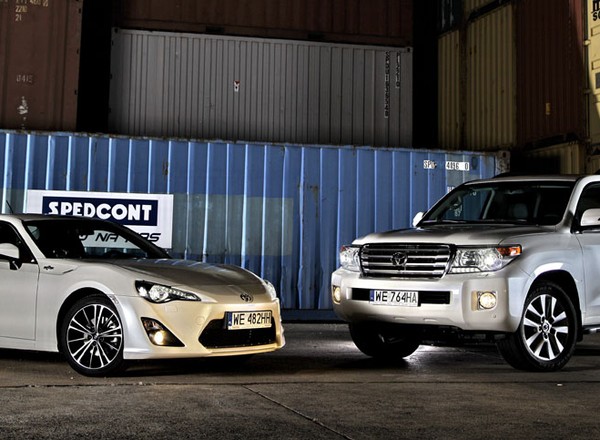 Garaż marzeń: Toyota GT86 i Land Cruiser V8