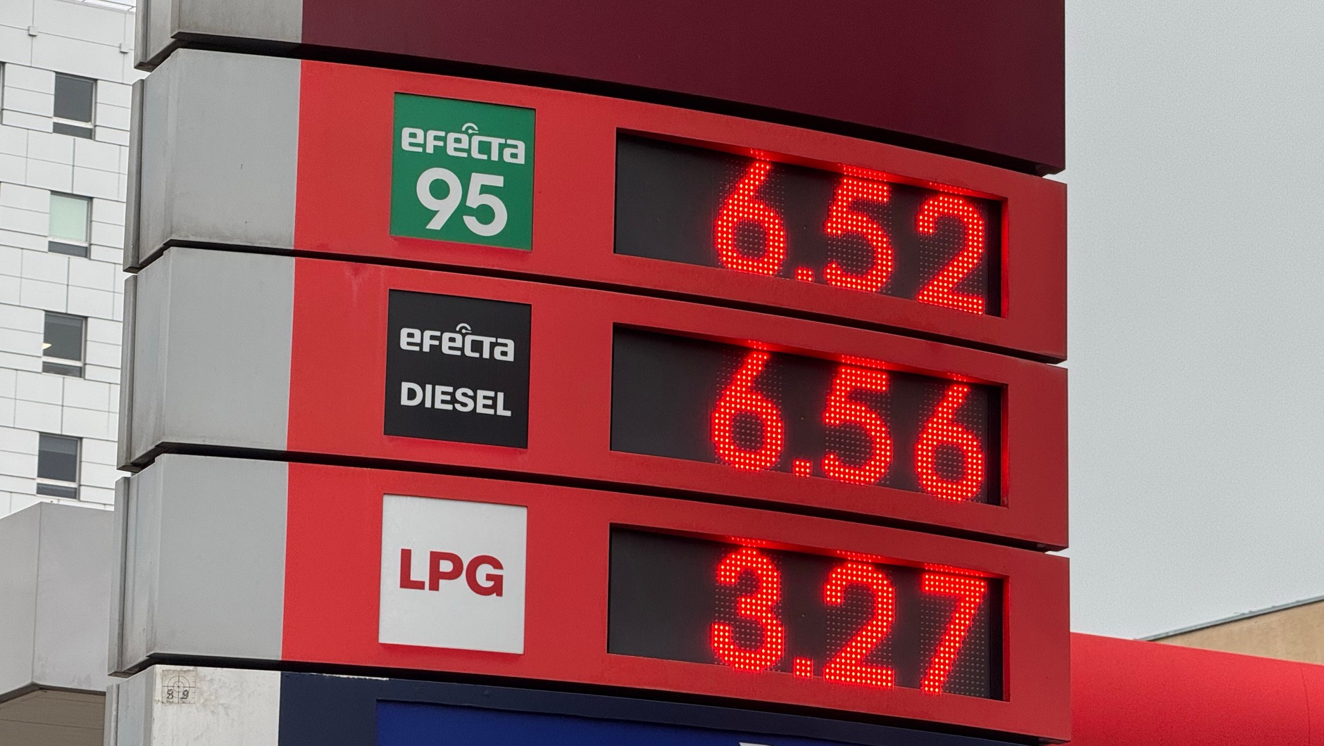 Ceny na stacji Orlen w Warszawie 10 grudnia 2024 r.