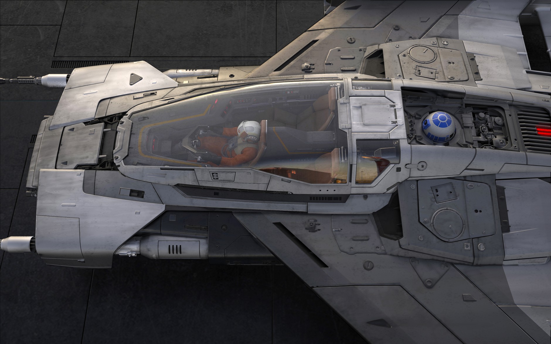 Porsche Tri-Wing S-91x Pegasus Starfighter