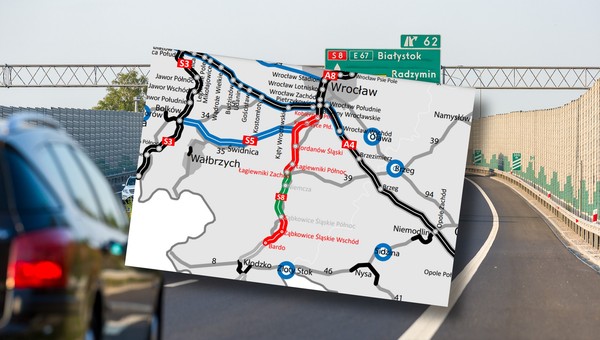 Kolejny fragment trasy S8 z wykonawcą. Będzie się wydłużać w oczach