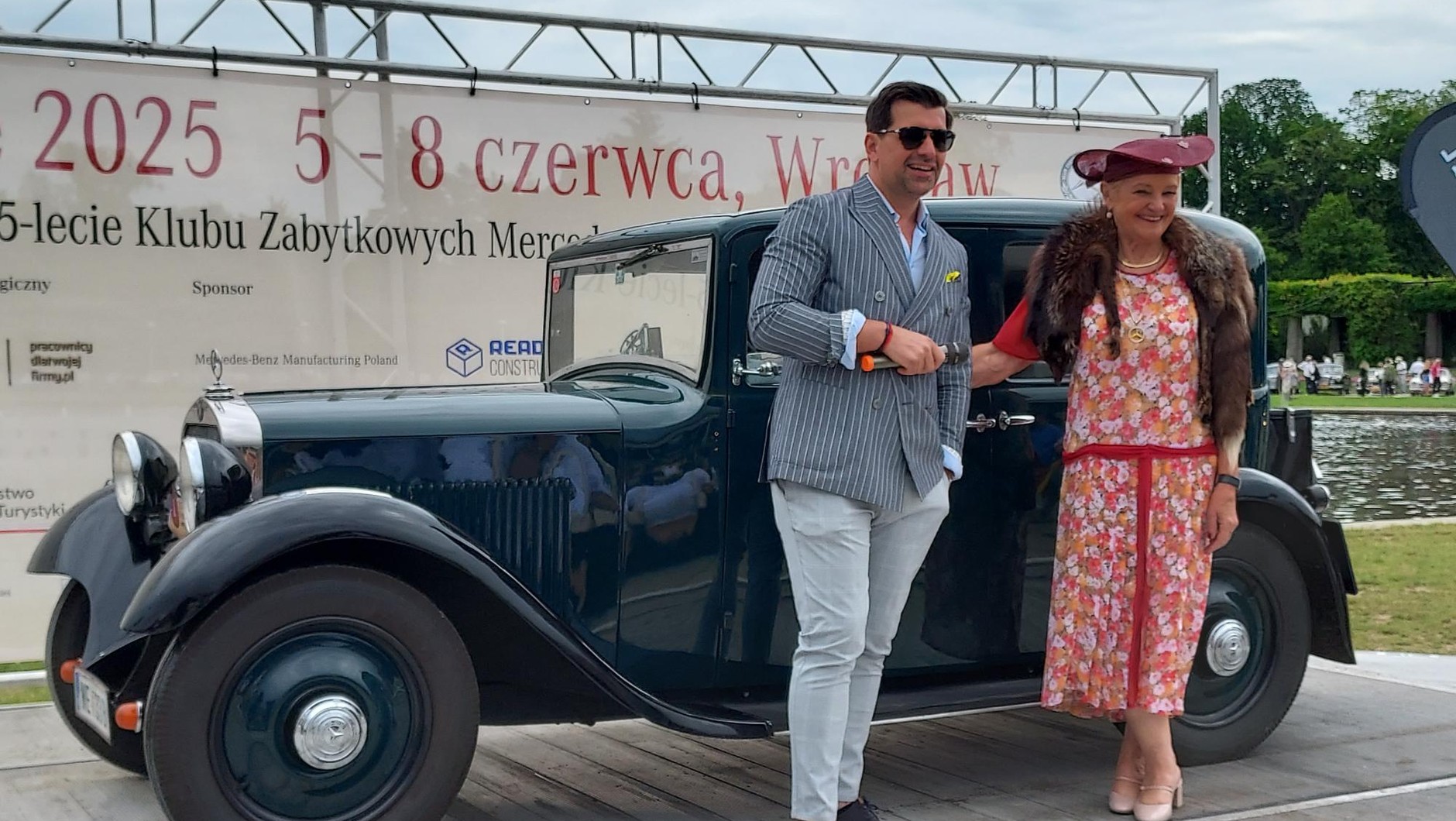 Zlot zabytkowych Mercedesów Wrocław 2025