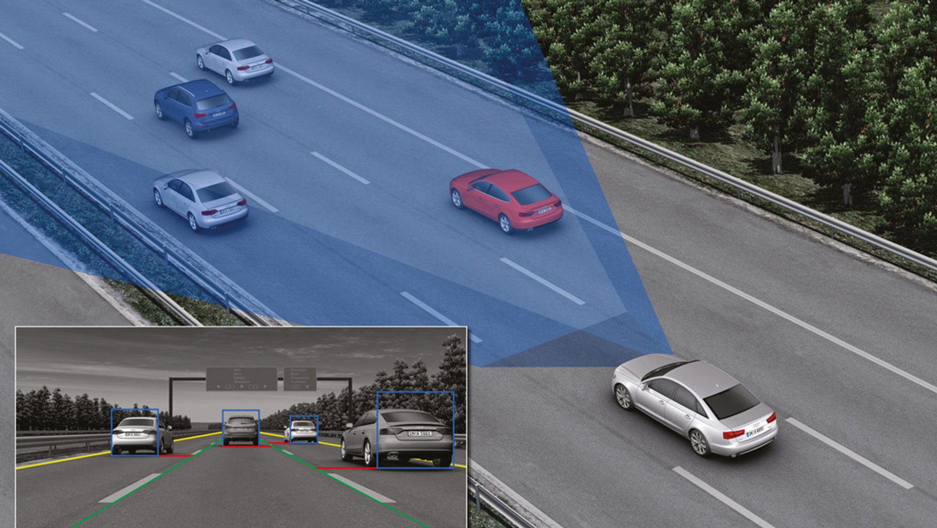 Auto, które widzi wszystko, czyli systemy wspierające kierowcę