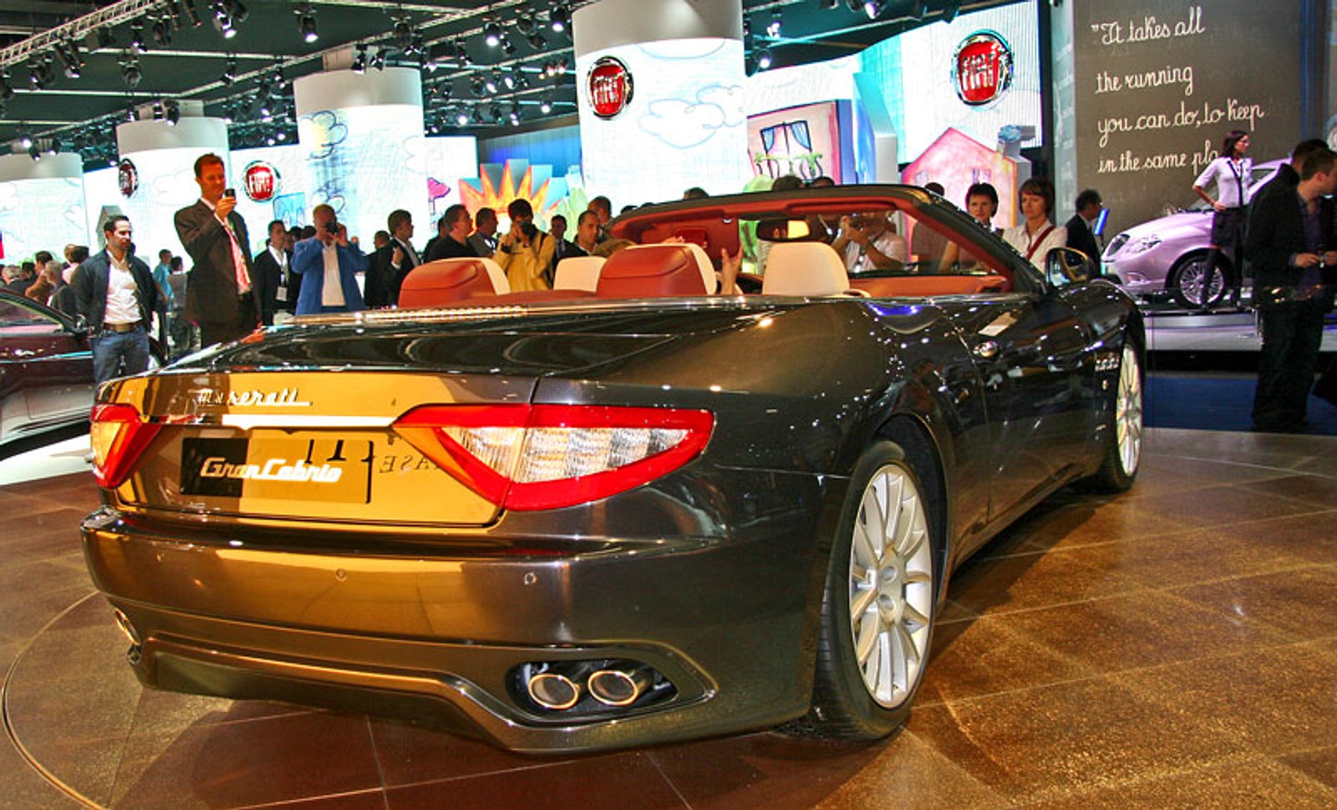 IAA Frankfurt 2009: Maserati GranCabrio czyli GranTurismo bez dachu