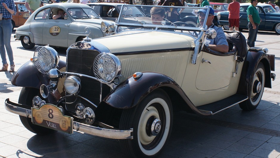 Mercedesy na Autonostalgii 2015