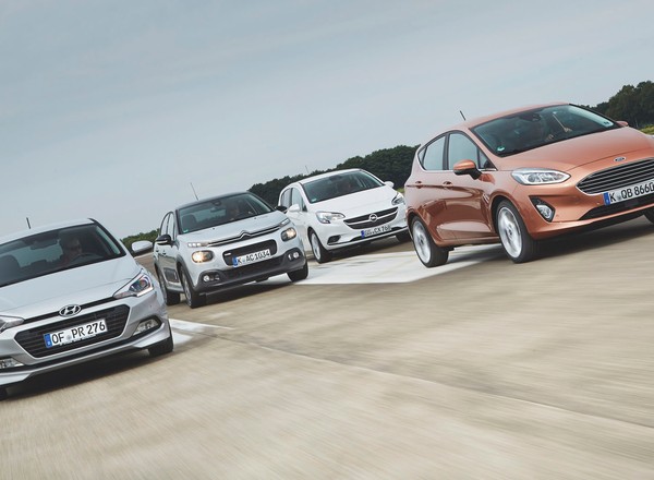 Nowy Ford Fiesta kontra Hyundai i20, Citroen C3 i Opel Corsa 1.0 Ecotec - które miejskie auto jest lepszym wyborem?