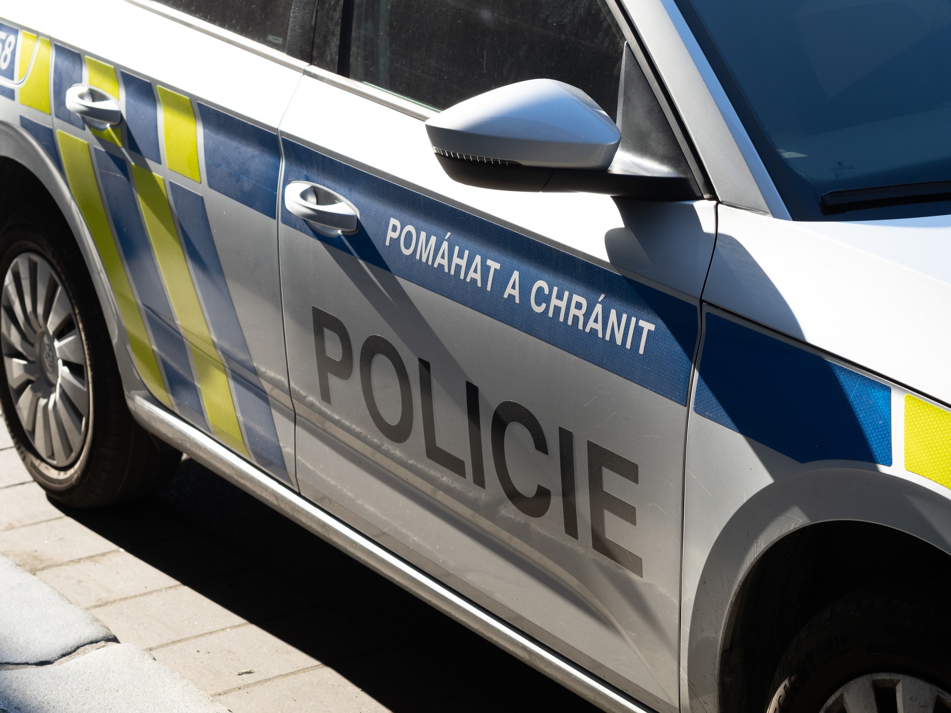Radiowóz czeskiej policji