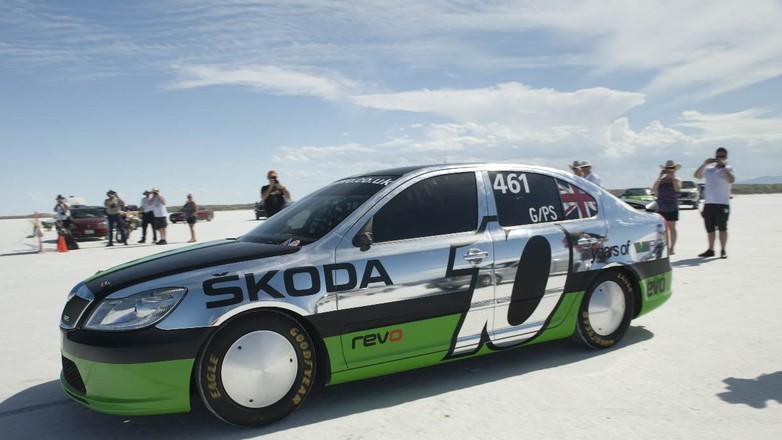 Škoda Octavia RS z rekordem prędkości