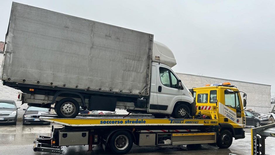 Zatrzymany we Włoszech Fiat Ducato wykorzystywany do przestępstw