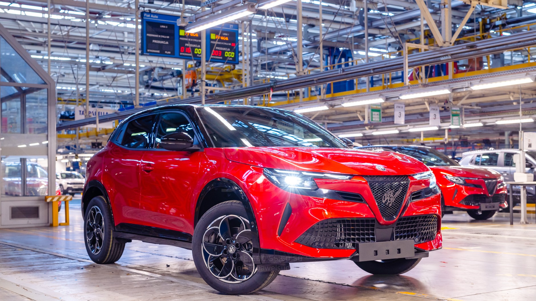 Alfa Romeo Junior w fabryce w Tychach