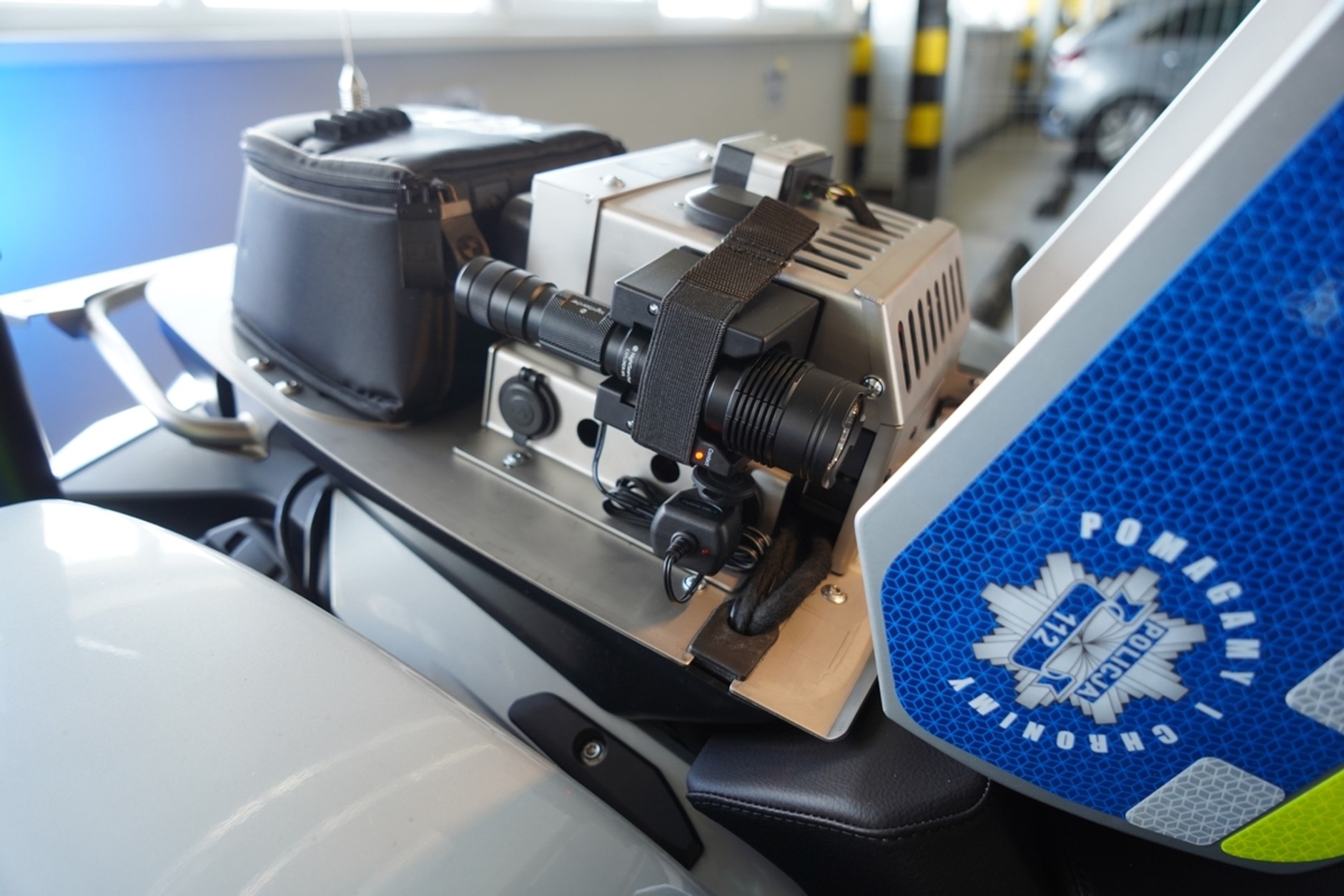 Policyjny motocykl BMW R 1250 RT