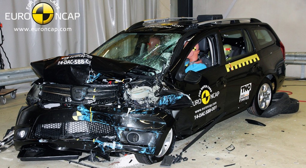 Dacia Logan MCV - tylko trzy gwiazdki w teście EuroNCAP