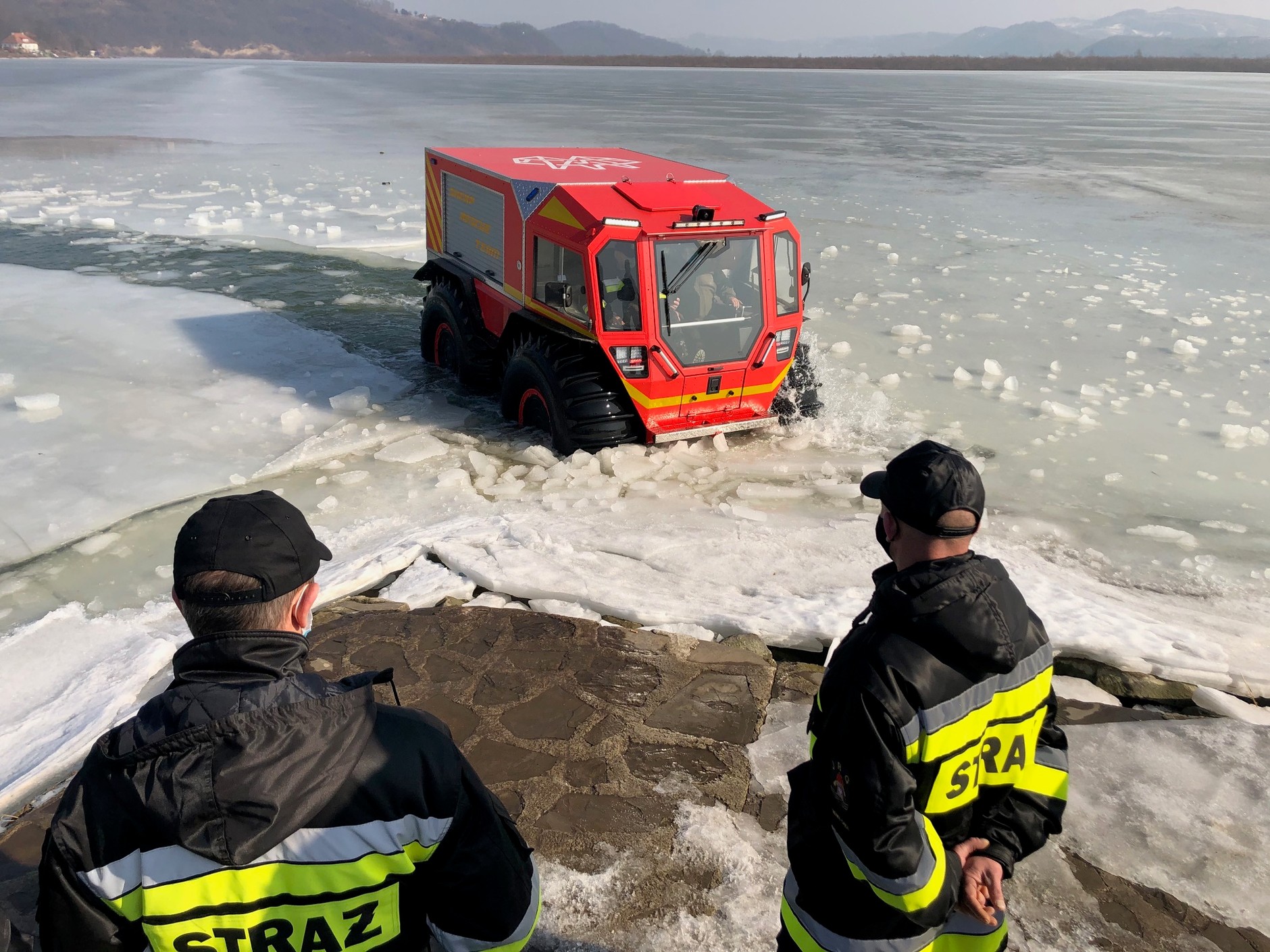 Pojazd strażacki Sherp OSP Nowy Cydzyn